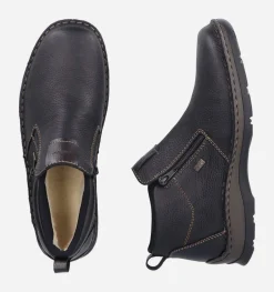 RIEKER ,Varmfodrade boots med dragkedja