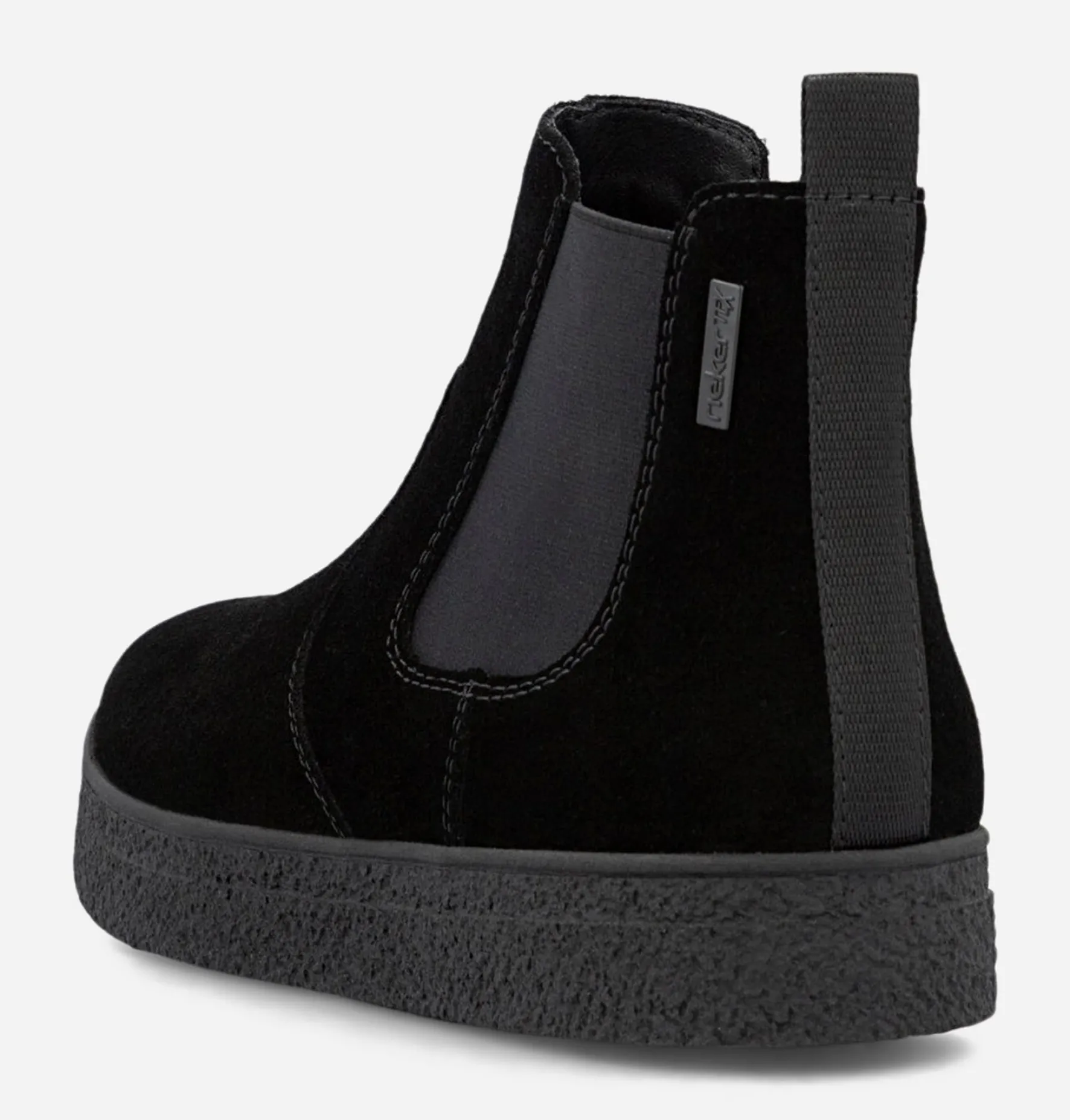 RIEKER ,Varmfodrade boots med dragkedja