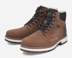 RIEKER ,Varmfodrade kängor med inbyggd brodd