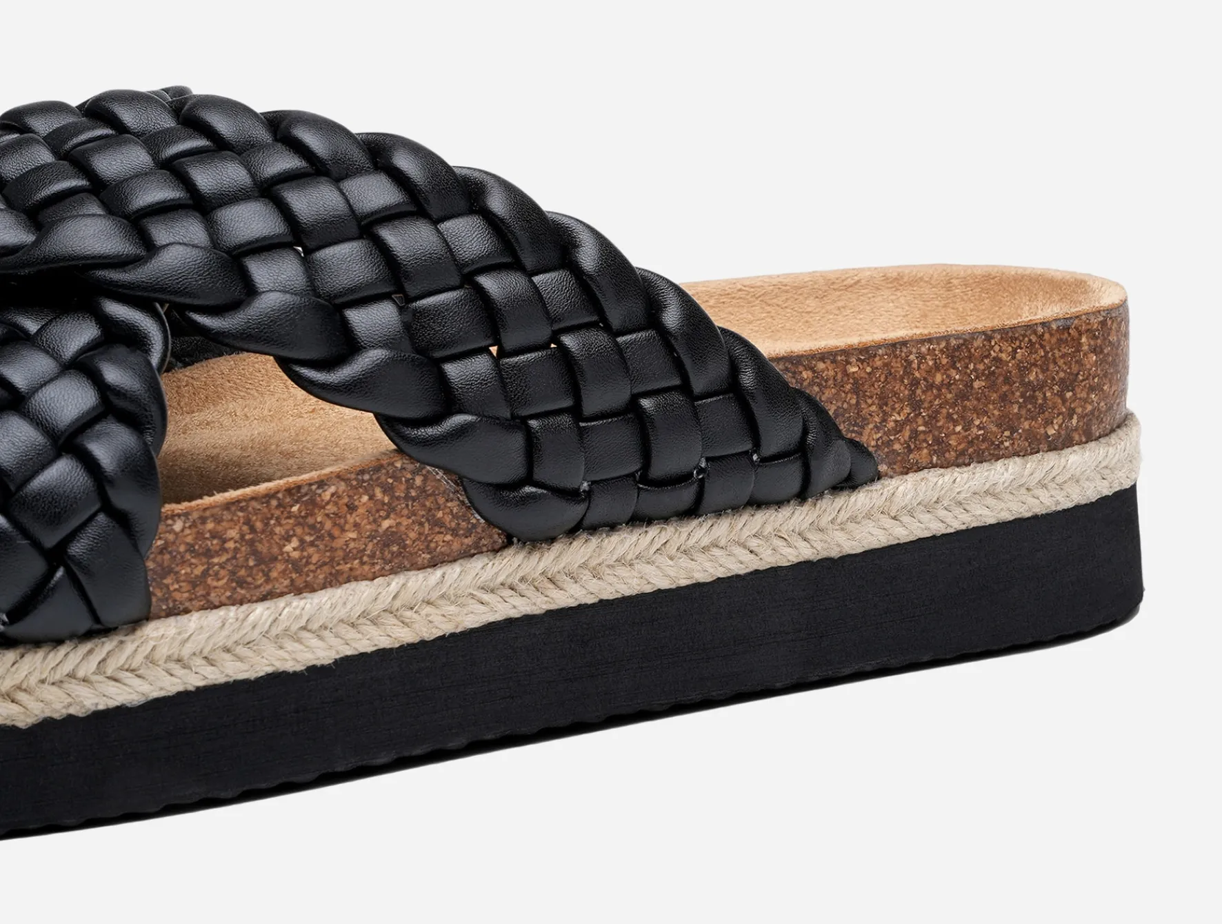 SO ALL ,Sandaler med platåsula