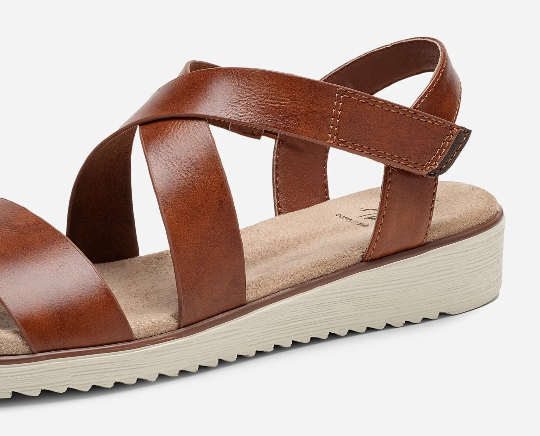 SO ALL ,Sandaler med remmar