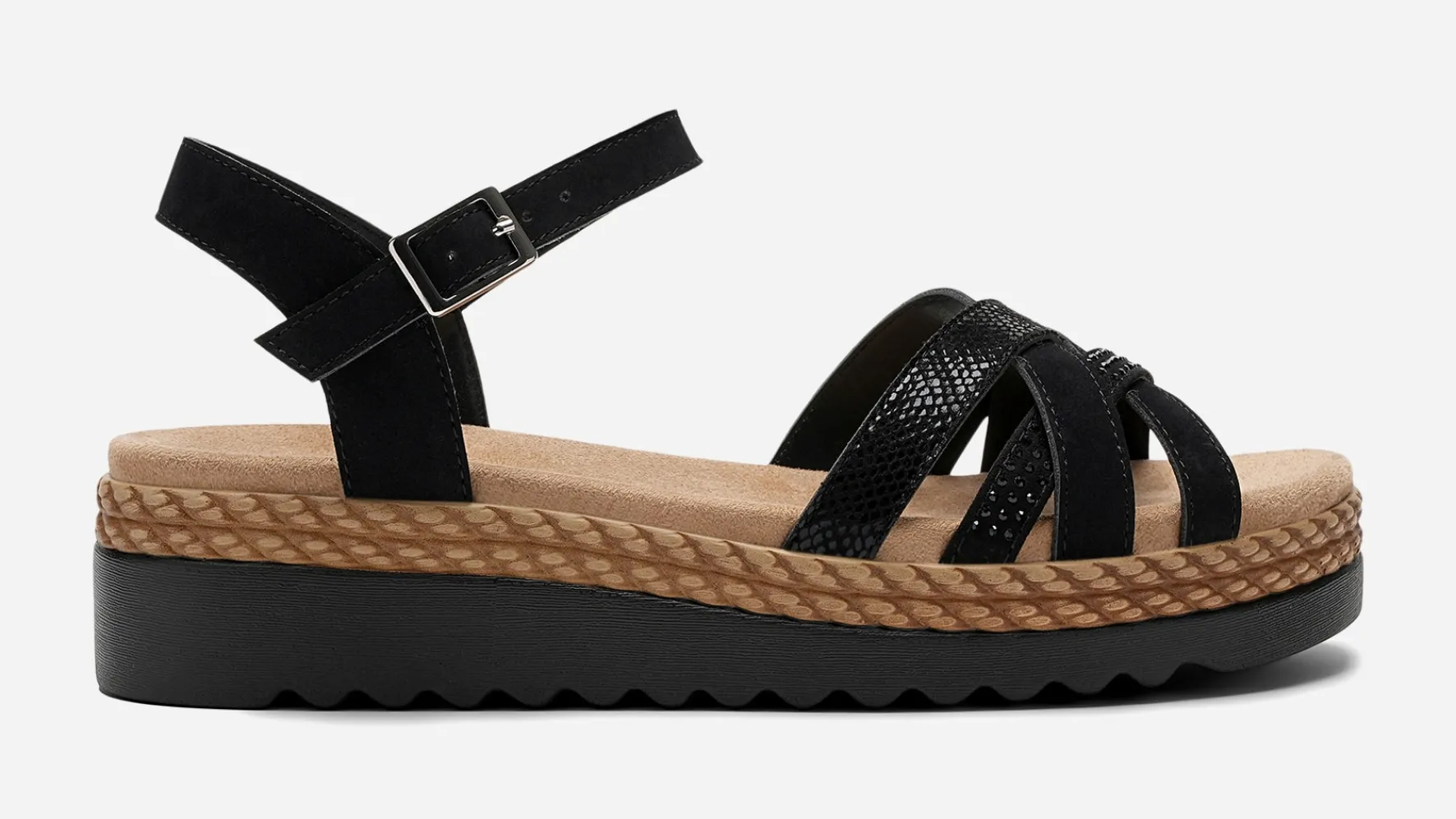 SO ALL ,Sandaler med remmar