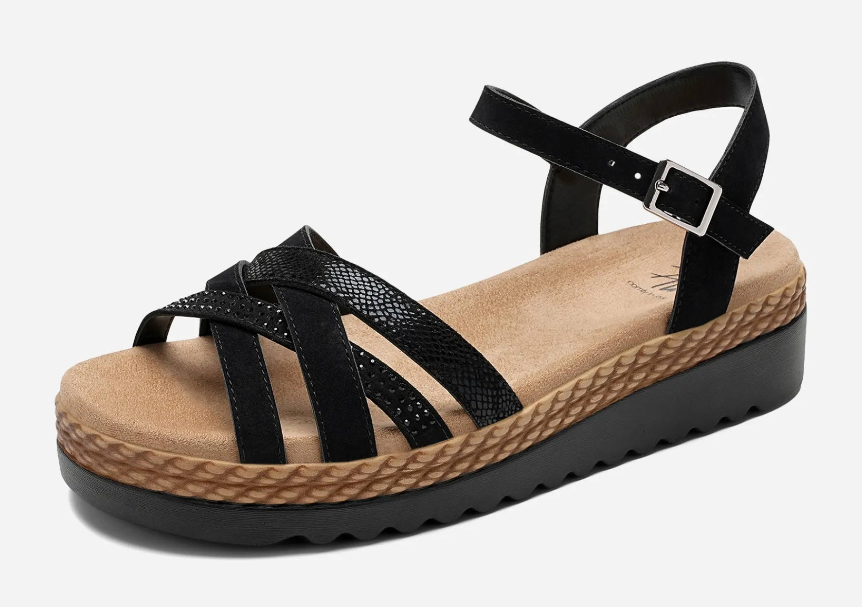 SO ALL ,Sandaler med remmar