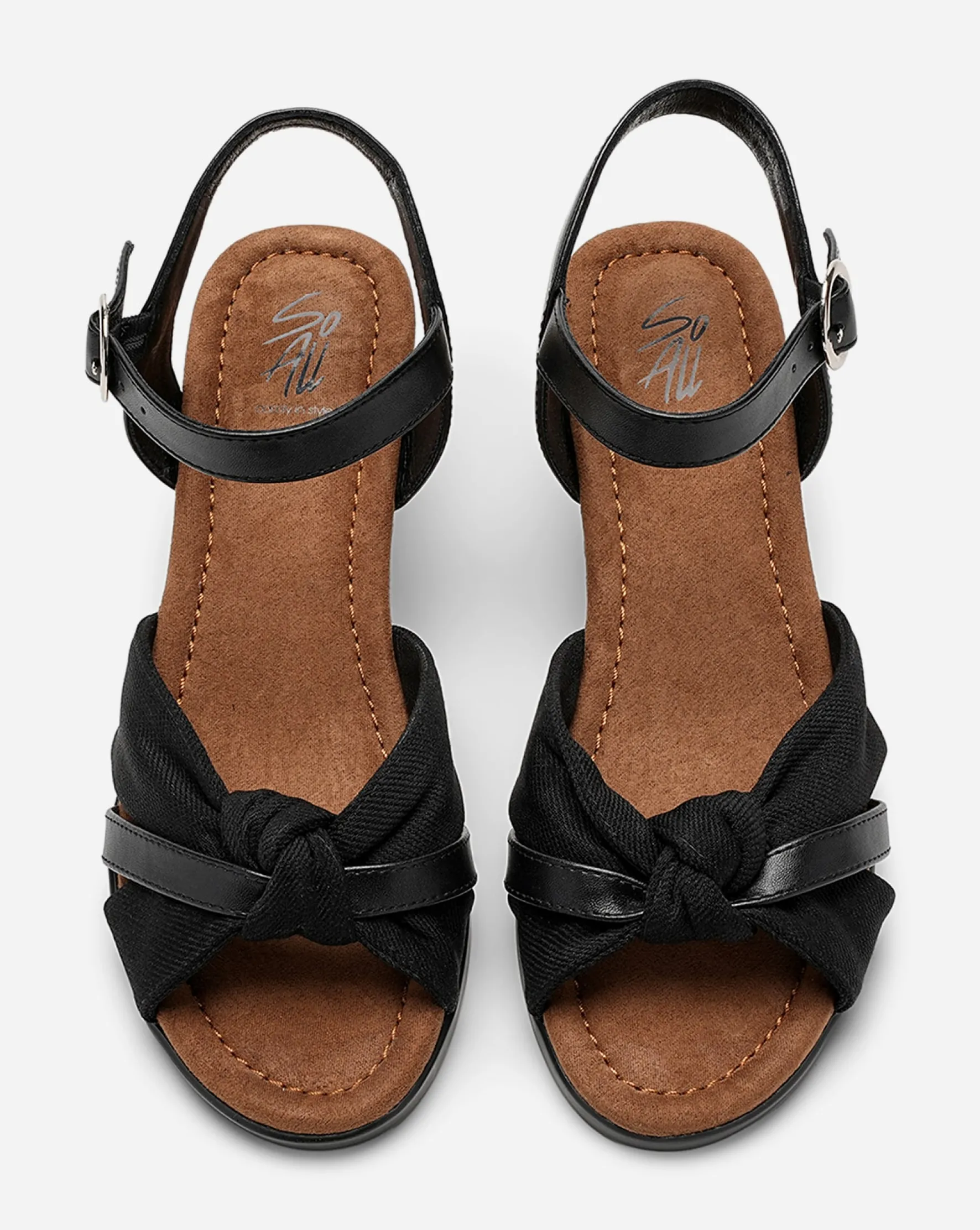 SO ALL ,Sandaletter med remmar