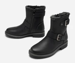 SO ALL ,Varmfodrade boots med spänne