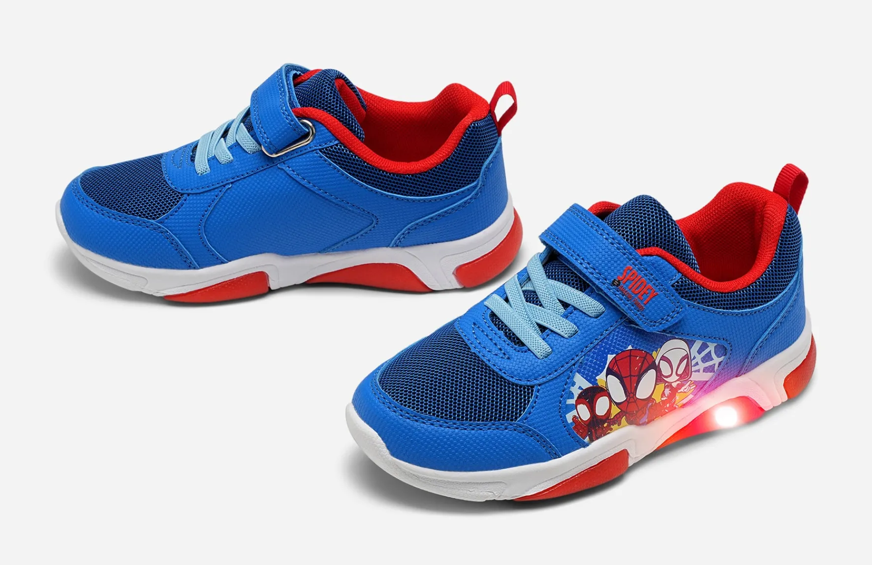 Barn SPIDEY ,Blinkande sneakers