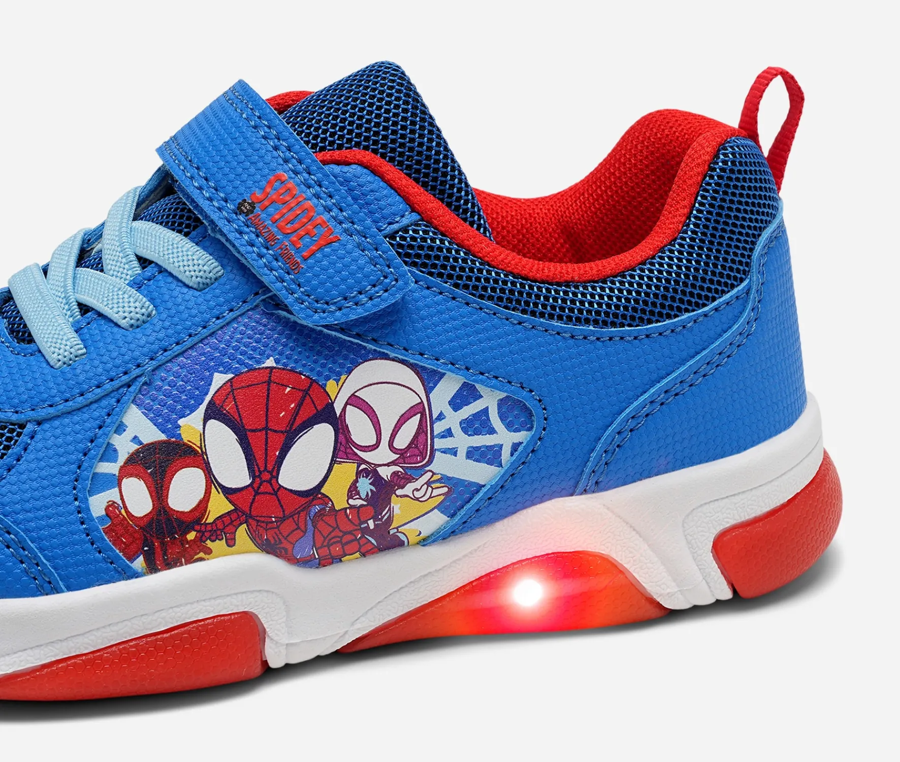 Barn SPIDEY ,Blinkande sneakers