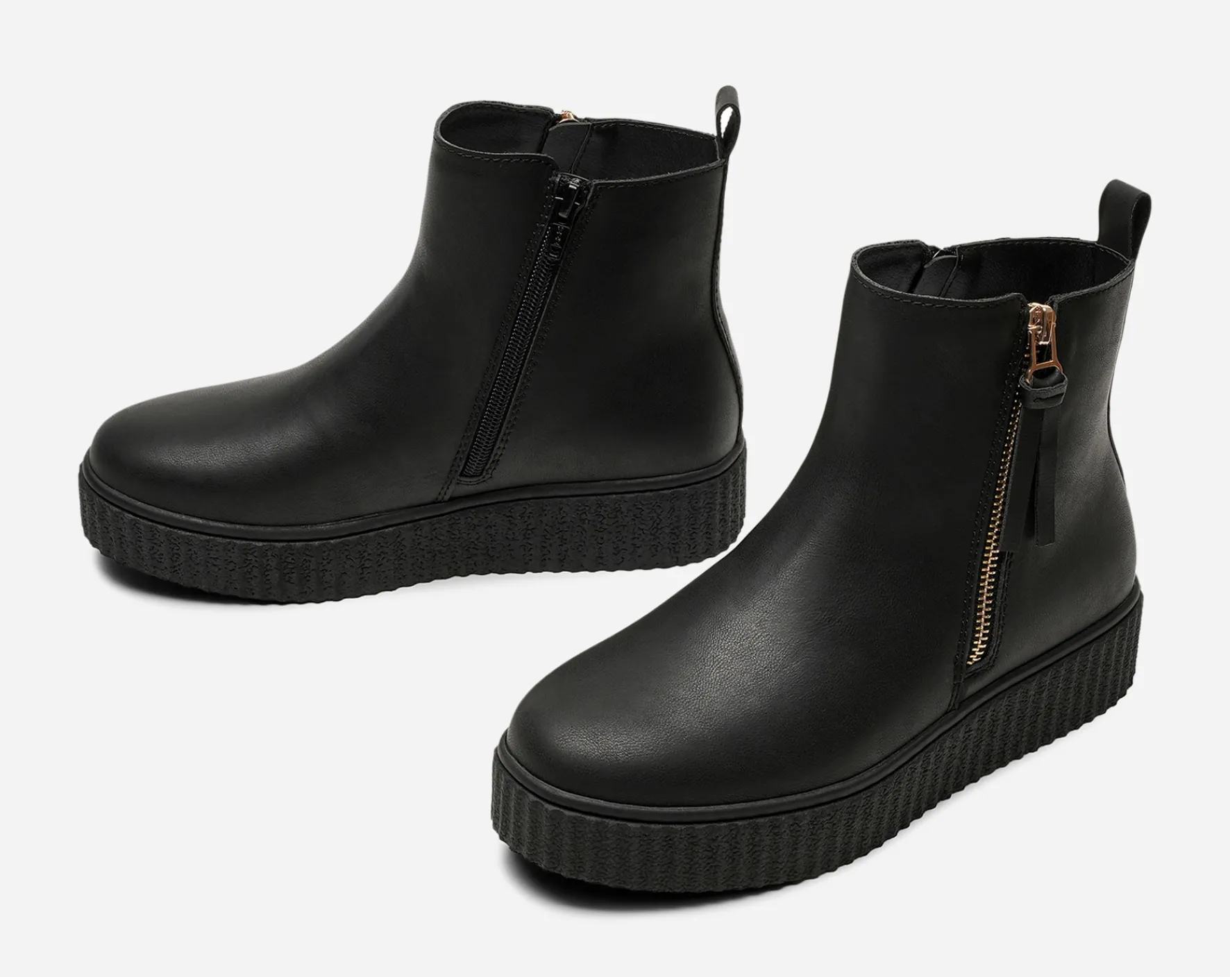 XIT ,Varmfodrade boots med dragkedja